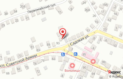 Продуктовый магазин в Ставрополе на карте