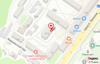 МамаБэль на проспекте Ленина на карте