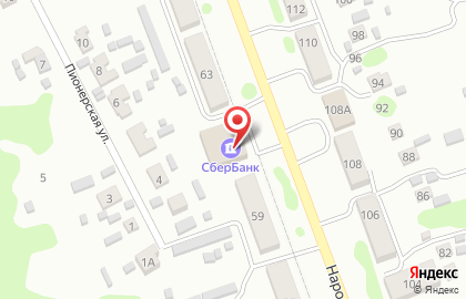 Магазин цифровой техники DNS на Народной улице на карте