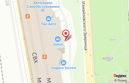 Автомойка в Москве на карте