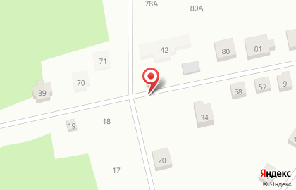 Строящийся коттеджный поселок Зуброво в Екатеринбурге на карте