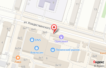 Оператор связи МТС на улице Рождественского на карте