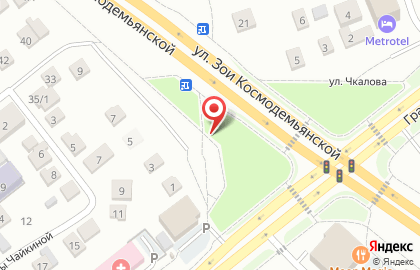 Чувашпечать на Зои Космодемьянской на карте
