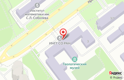 Банкомат Открытие на проспекте Академика Коптюга, 3 на карте