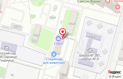 Сервисный центр NTC на Бабушкинской на карте
