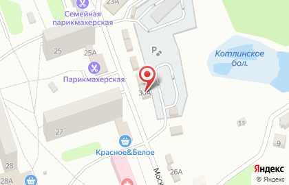 Фирменный магазин Ермолино на Московской улице на карте