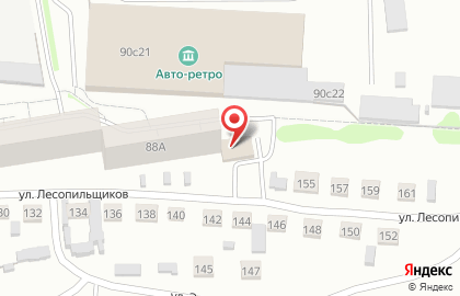 Служба грузчиков, грузоперевозок и квартирных переездов Переезд-Транс в Свердловском районе на карте