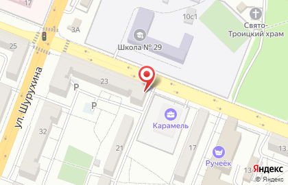 Магазин автотоваров АвтоАнгел в Тракторозаводском районе на карте