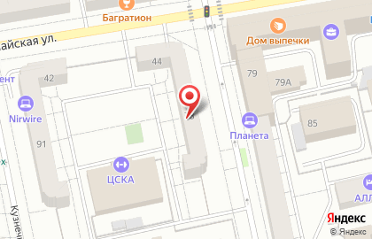 Линк на улице Бажова на карте