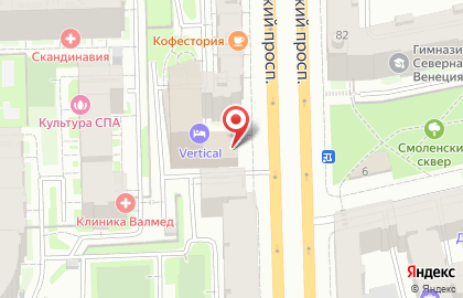 Банк ВТБ в Санкт-Петербурге на карте