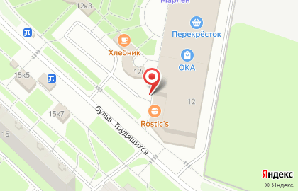 Ателье-химчистка Прима в ТК Ока на бульваре Трудящихся на карте