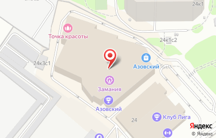 Stradivarius на Азовской улице на карте