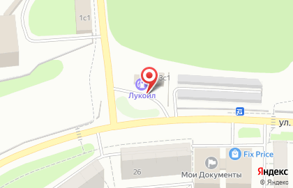 Лукойл в Москве на карте