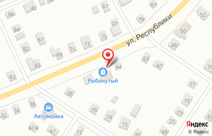 Садовый №1 на улице Республики на карте