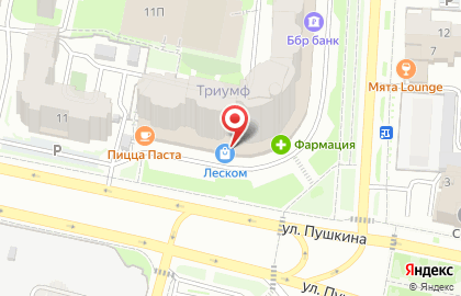 Производственно-торговая компания ЛесКом в Ленинском районе на карте