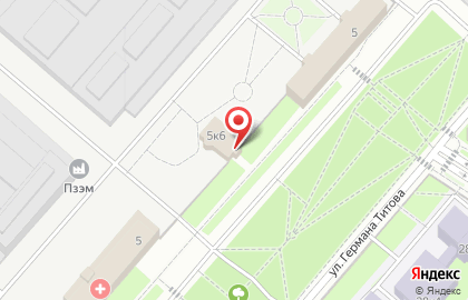 Банкомат Промсвязьбанк на улице Германа Титова на карте