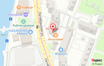 Адвокатский кабинет Шоймера А.С. на Октябрьской улице на карте