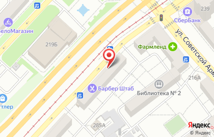 Киоск по продаже рыбы на Ново-Садовой улице на карте