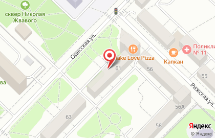 Тюменский государственный медицинский университет на Одесской улице, 61 на карте
