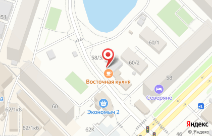 Кафе Азия на улице Лермонтова на карте