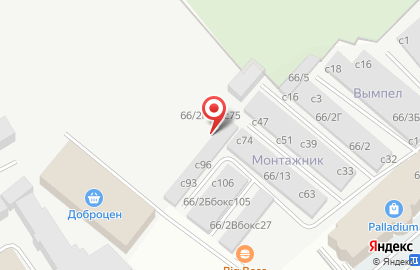 Технодекор на улице Лермонтова на карте