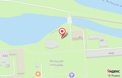 Библиотека Цпко на Елагином Острове на карте