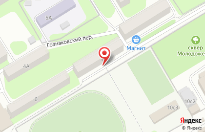 Магазин детских товаров Карапуз в Краснокамске на карте