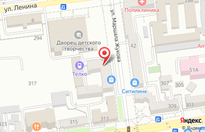 Pegas Touristik на улице Маршала Жукова на карте