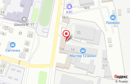 Компания Мастер-Сервис на Фёдорова, улица на карте