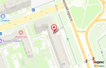 Ломбард Север-99 на улице Наседкина на карте