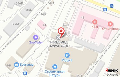 Центр страхования Госстрах в Калининском районе на карте