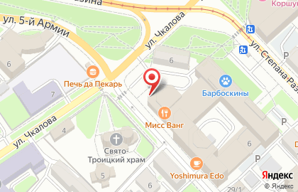Центр оперативной печати Вектор на карте