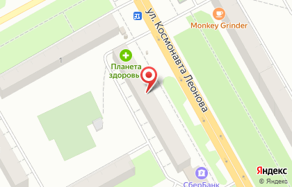 Фирменный офис продаж СтеклоДом на улице Космонавта Леонова на карте