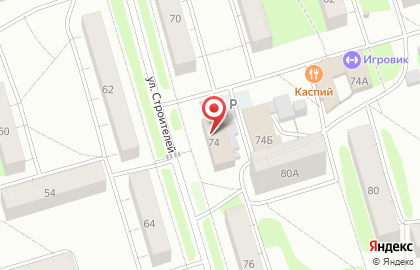 Сеть супермаркетов Пятерочка на Воткинском шоссе на карте