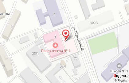 Поликлиника №1 Орехово-Зуевская ЦГБ на карте