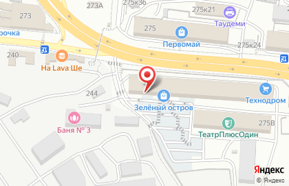 Магазин Теремок в Первомайском районе на карте