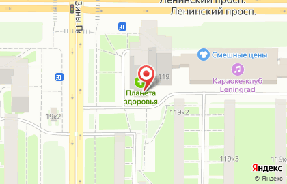 Агентство недвижимости Экотон на Ленинском проспекте на карте