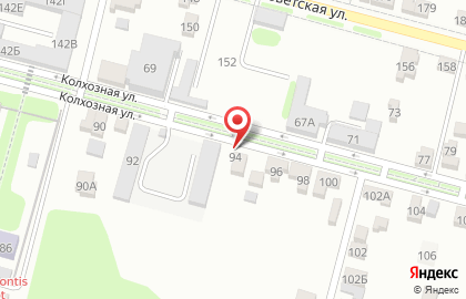 Автохимчистка на Колхозной улице на карте
