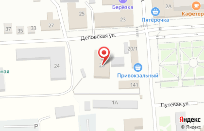 Супермаркет Магнит в Новосибирске на карте