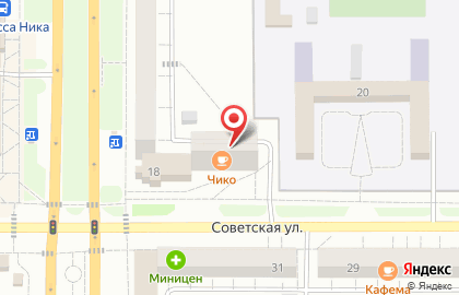 Шанс в Комсомольске-на-Амуре на карте