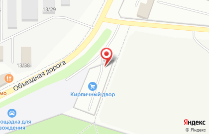 Оптово-розничная база Кирпичный двор на карте