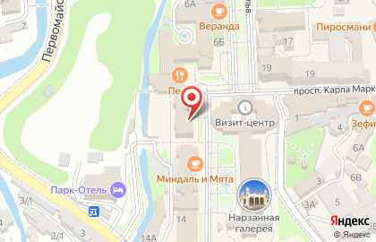 Магазин ювелирных изделий Сим-Сим в Кисловодске на карте