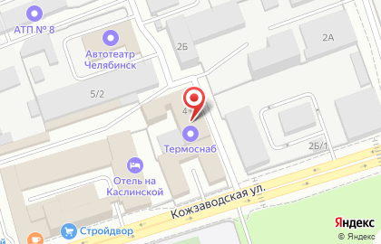 Ювента Транс - грузоперевозки по России и странам СНГ. на Кожзаводской улице на карте