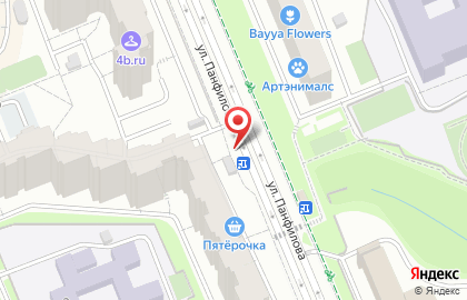 Магазин овощей и фруктов в Москве на карте
