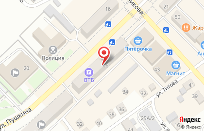 Салон связи Связной на улице Пушкина на карте