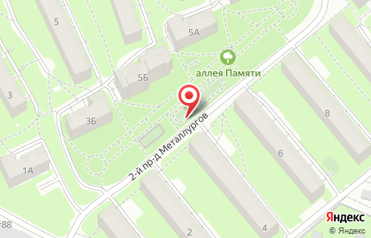 Феникс на улице Металлургов на карте