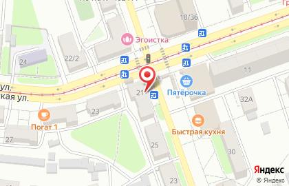 Магазин Ника на Краматорской улице на карте