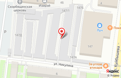 Автокомплекс Коба на карте