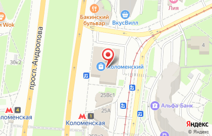 Фото-копировальный центр Копирка на проспекте Андропова на карте