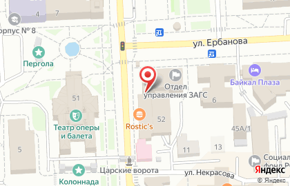 Флёр на улице Ленина на карте